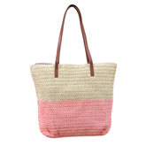 Bolso De Paja Playero